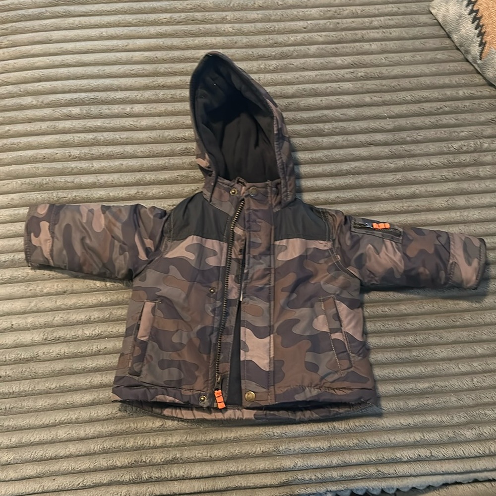 12 month old camouflage jacket